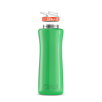 42oz. Stainless Steel Bottle & Comfort Grip Lid Green