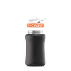12oz. Stainless Steel Bottle & Comfort Grip Lid Matte Black