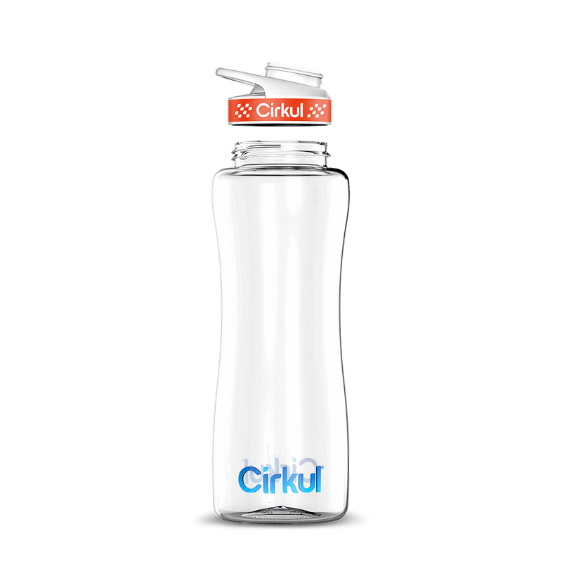32oz. Plastic Bottle & Comfort Grip Lid