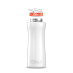 32oz. Stainless Steel Bottle & Comfort Grip Lid White