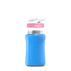 12oz. Stainless Steel Bottle & Comfort Grip Lid Blue