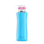 42oz. Stainless Steel Bottle & Comfort Grip Lid Blue