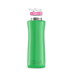 42oz. Stainless Steel Bottle & Comfort Grip Lid Green