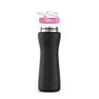 22oz. Stainless Steel Bottle & Comfort Grip Lid Matte Black