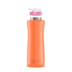 42oz. Stainless Steel Bottle & Comfort Grip Lid Orange