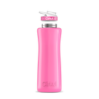 42oz. Stainless Steel Bottle & Comfort Grip Lid Pink