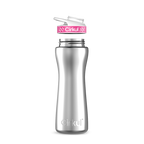 22oz. Stainless Steel Bottle & Comfort Grip Lid Steel