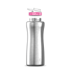 32oz. Stainless Steel Bottle & Comfort Grip Lid Steel