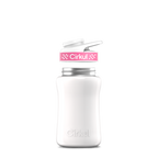 12oz. Stainless Steel Bottle & Comfort Grip Lid White