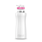 32oz. Stainless Steel Bottle & Comfort Grip Lid White