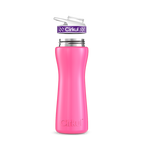 22oz. Stainless Steel Bottle & Comfort Grip Lid Pink