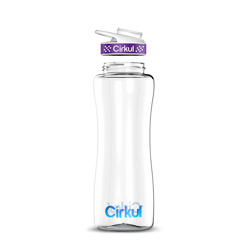 32oz. Plastic Bottle & Comfort Grip Lid