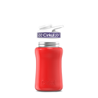 12oz. Stainless Steel Bottle & Comfort Grip Lid Red