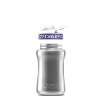 12oz. Stainless Steel Bottle & Comfort Grip Lid Steel