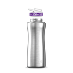 32oz. Stainless Steel Bottle & Comfort Grip Lid Steel