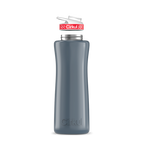 42oz. Stainless Steel Bottle & Comfort Grip Lid Gray