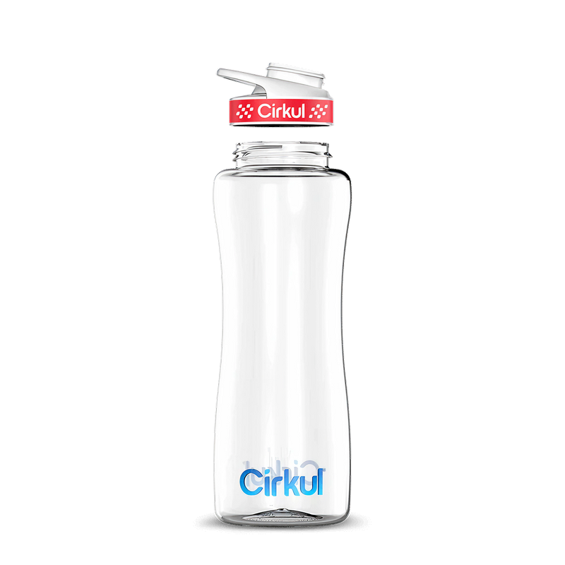 32oz. Plastic Bottle & Comfort Grip Lid