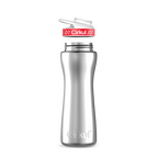 22oz. Stainless Steel Bottle & Comfort Grip Lid Steel