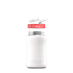 12oz. Stainless Steel Bottle & Comfort Grip Lid White