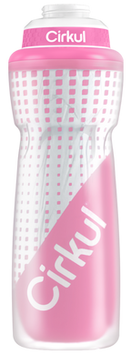 32oz. Insulated Squeeze Plastic Bottle & Sport Lid