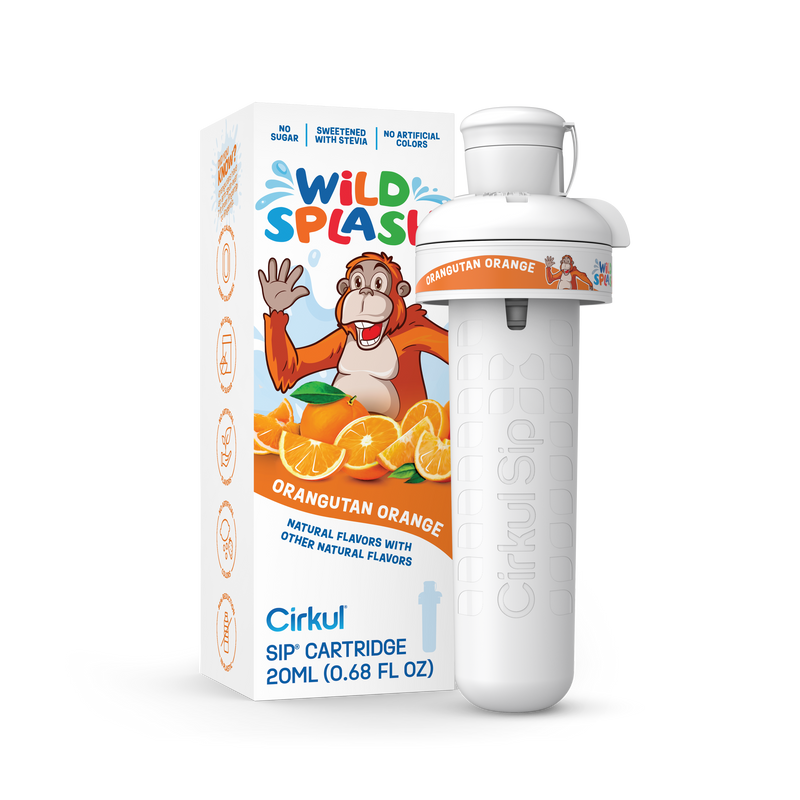 Wild Splash Orangutan Orange