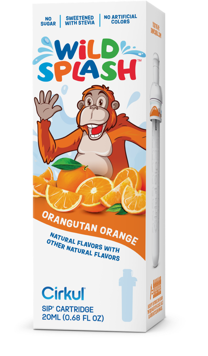 Wild Splash Orangutan Orange